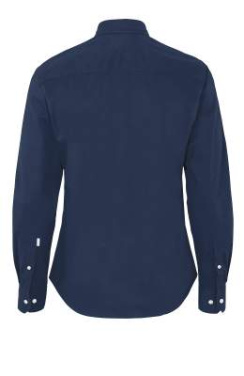 Twill Slim Fit Man – Hemd, Marineblau - Cottover (4)