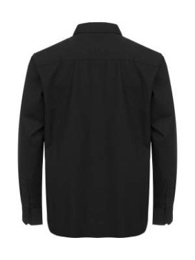 Poplin Slim fit Man – Hemd, Schwarz – Cottover (4)