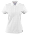 Parkes Lady shirt – Poloshirt, Weiß