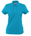 Parkes Lady shirt – Poloshirt, Türkis
