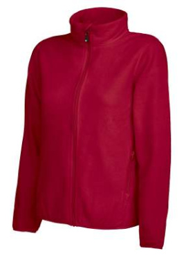Warren Lady Fullzip – Sweatshirt, Rot – D.A.D (3)