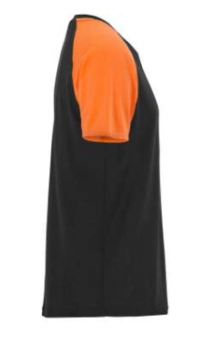 Monza – T-Shirt, Schwarz/Orange – Graphix (3)