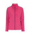 Barcelona fullzip woman – Jacke, Neonpink