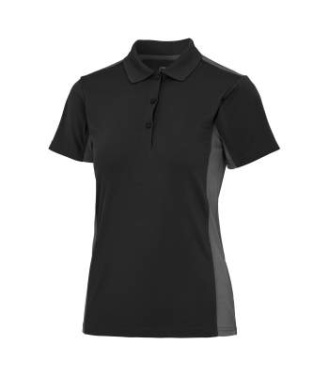 Madrid woman – Poloshirt, Schwarz/Grau – Graphix (3)