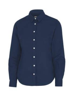 Twill Lady – Hemd, Marineblau - Cottover (2)