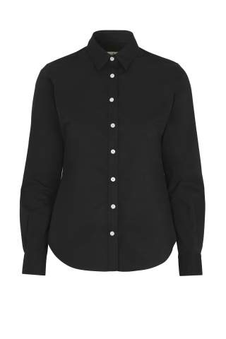 Twill Lady – Hemd, Schwarz – Cottover (1)