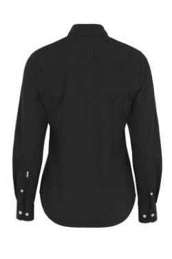 Twill Lady – Hemd, Schwarz – Cottover (3)