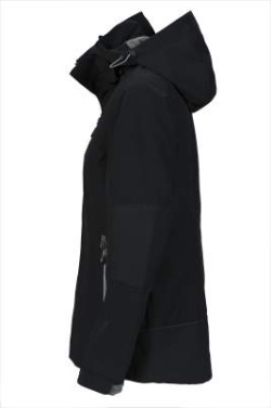Islandblock – Hardshelljacke (Damen), Schwarz – James Harvest (4)