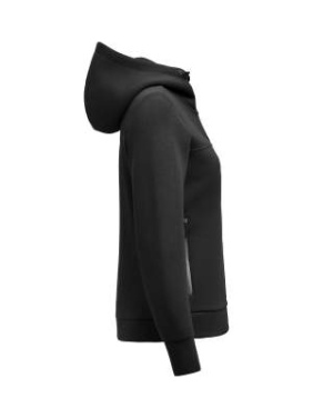 Montana W hoodie – Midlayer, Schwarz – James Harvest (3)
