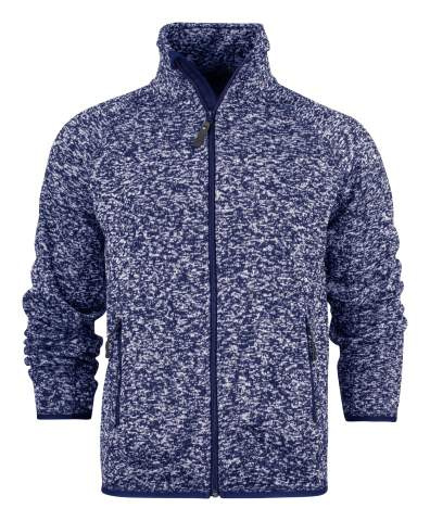 Rich Hill – Fleecejacke (Herren), Marineblau meliert - James Harvest (1)