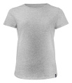 American U – T-Shirt (Damen), Graumeliert