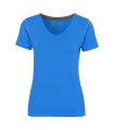 Coruna v-neck woman – T-Shirt, Palastblau