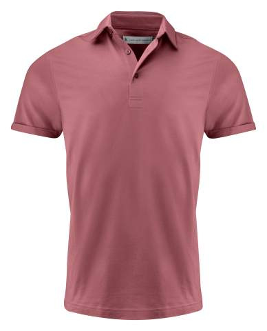 American Supreme – Poloshirt (Herren), Staubiges Rot – James Harvest (1)