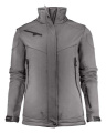 Skeleton – Softshelljacke (Damen), Stahlgrau