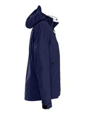 Flat track – Hardshelljacke (Damen), Marineblau - Printer (3)
