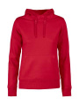 Fastpitch W – Kapuzenpullover (Damen), Rot