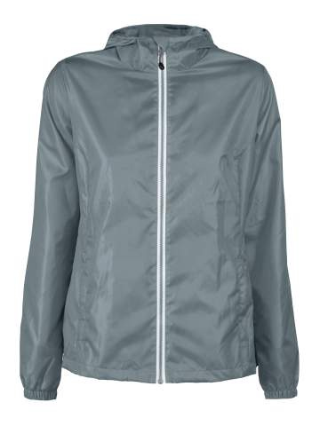 Fastplant Lady – Jacke (Damen), Metallgrau – Printer RED (1)