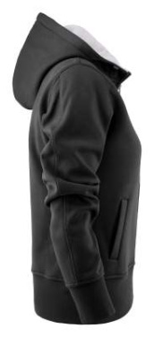 Parkwick Sweater – Jacke mit durchgehendem Reißverschluss (Damen), Schwarz – James Harvest (3)