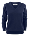 Ashland V – Strickpullover (Damen), Marineblau