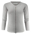 Ashland – Strickjacke (Damen), Graumeliert
