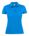 Surf Pique – Poloshirt (Damen), Ozeanblau