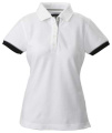 Antreville Pique – Poloshirt (Damen), Weiß