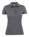 Surf Pique – Poloshirt (Damen), Stahlgrau