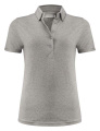 American Supreme – Poloshirt (Damen), Graumeliert