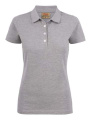 Surf Stretch Pique – Poloshirt (Damen), Graumeliert