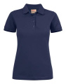 Surf Stretch Pique – Poloshirt (Damen), Dunkles Marineblau