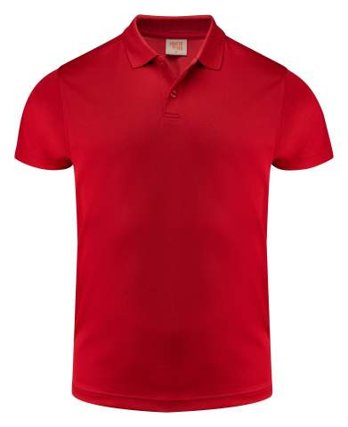 Smash – Poloshirt (Herren), Rot – Printer RED (1)