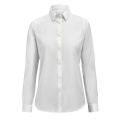 GB02 Twill Stretch Woman Contemporary – Hemd, Weiß