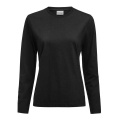Heavier Pro L/S W – T-Shirt, Schwarz