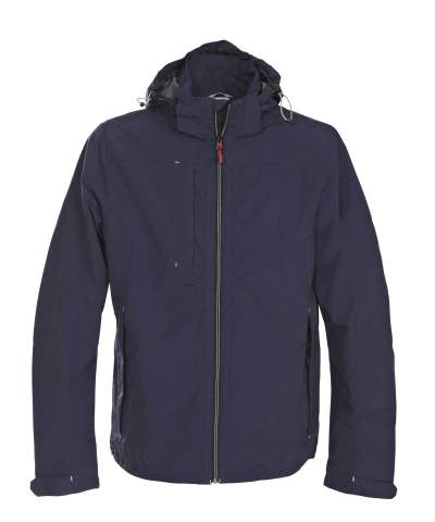 Flat Track – Hardshelljacke (Herren), Marineblau - Printer (1)