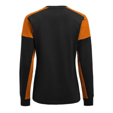 Prime LS – T-Shirt (Damen), Schwarz/Orange – Printer PRIME (3)