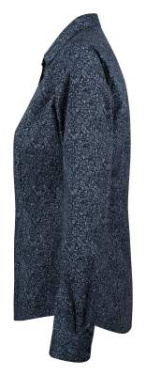 IB37 Poplin Woman – Hemd, Marineblaublaues Blumenmuster - J.Harvest & Frost (3)