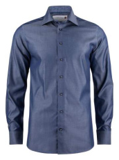 RB120 Twill Regular Fit – Hemd (Herren), Indigo