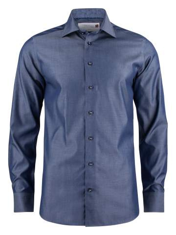 RB120 Twill Regular Fit – Hemd (Herren), Indigo – J.Harvest & Frost (1)