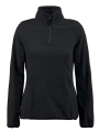Frontflip – Fleecejacke (Damen), Schwarz