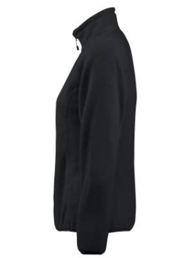 Frontflip – Fleecejacke (Damen), Schwarz – Printer RED (4)