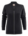 Javelin Sweater – Jacke mit durchgehendem Reißverschluss (Damen), Schwarz