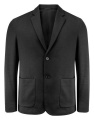 Lässiger Blazer für Herren, Schwarz