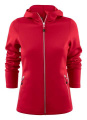 Layback – Kapuzenpullover (Damen), Rot