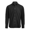 YB56 Twill Slim – Hemd (Herren), Schwarz/Grau