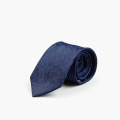 Krawatte mit Paisley-Muster und Geschenkbox, Marineblau
