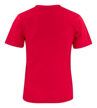 Heavy T – T-Shirt (Kinder), Rot – Printer (4)