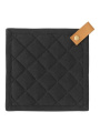 2er-Pack Topflappen, Schwarz