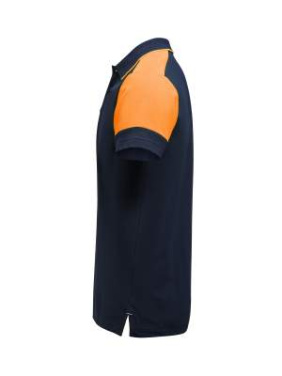 Prime – Poloshirt (Herren), Marineblaublau/Neonorange - Printer PRIME (3)