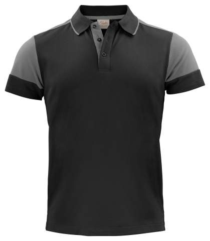 Prime – Poloshirt (Herren), Schwarz/Anthrazit – Printer PRIME (1)