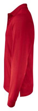 Surf Pro L/S Pique – Poloshirt (Herren), Rot – Printer Essentials (3)